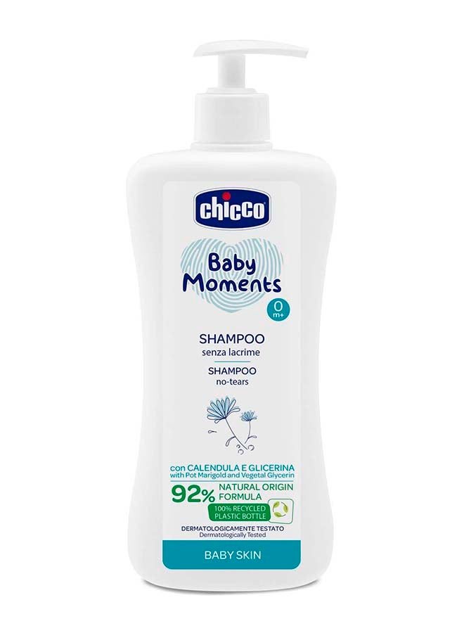 Chicco - Baby Moments Shampoo No-Tears For Baby Skin 0M+ 500Ml - Image 1
