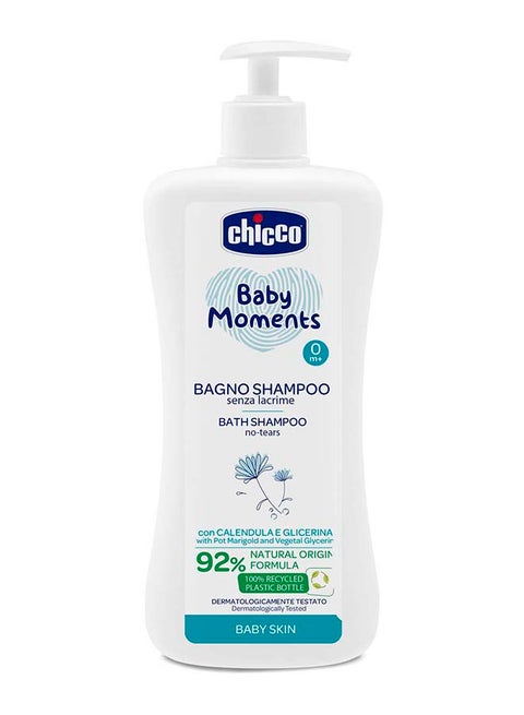 Baby Moments Bath Shampoo No-Tears For Baby Skin 0M+ 750Ml