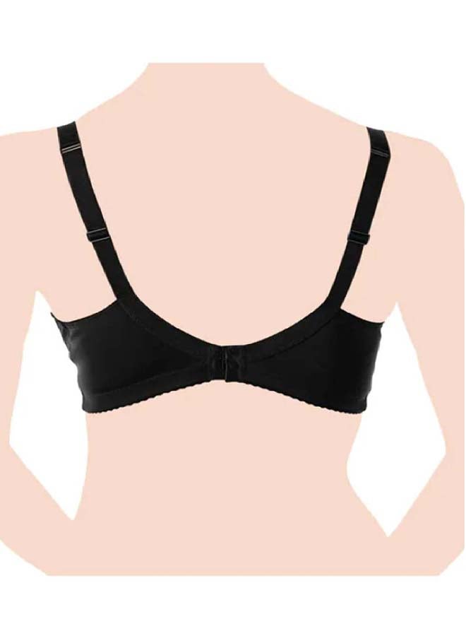 Chicco Microfibre Nursing Bra 5D, Black  - Image 2
