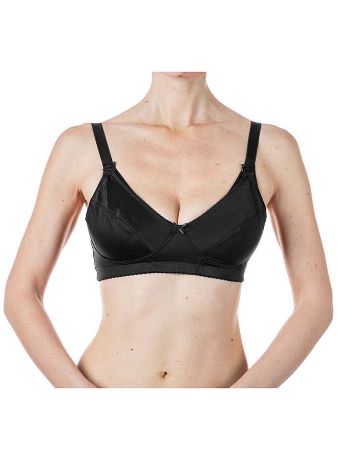 Chicco Microfibre Nursing Bra 5D, Black  - Image 3