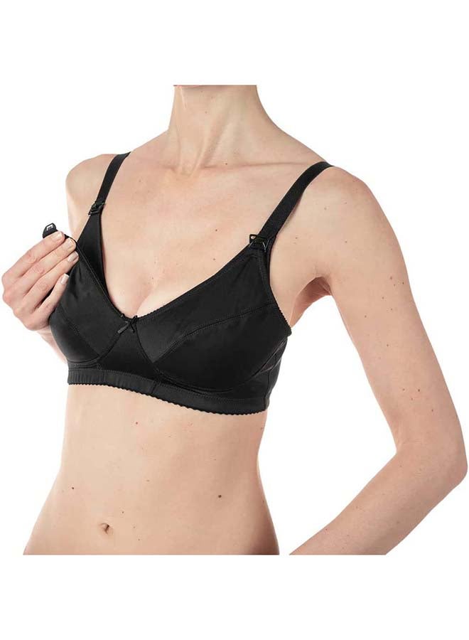 Chicco Microfibre Nursing Bra 5D, Black  - Image 5