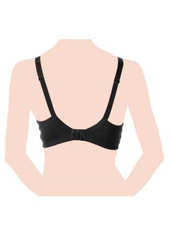 Cotton Stretch Nursing Bra 4C, Black - pnsku/N53364375A/45/_/1715057511/bee54e33-f295-463c-90fb-af95890a76db