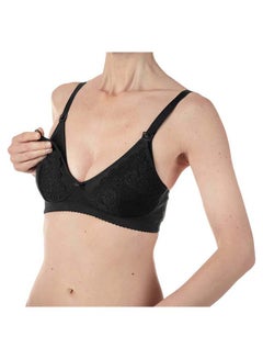 Cotton Stretch Nursing Bra 4C, Black - pnsku/N53364375A/45/_/1715057512/b8327a4a-1615-430e-a475-1dcfa05fdcd6