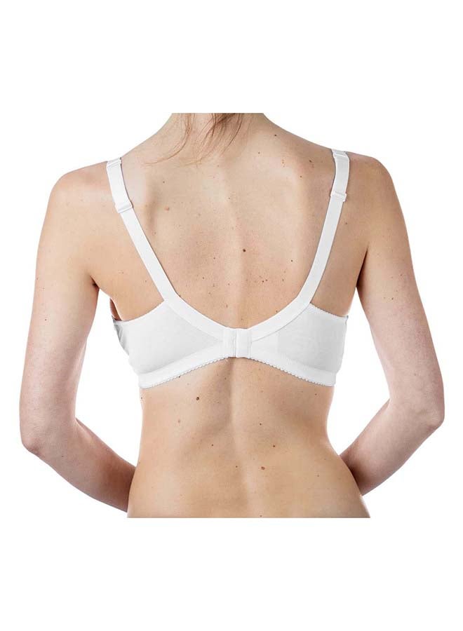 Chicco Cotton Stretch Nursing Bra 4D, White - Image 5