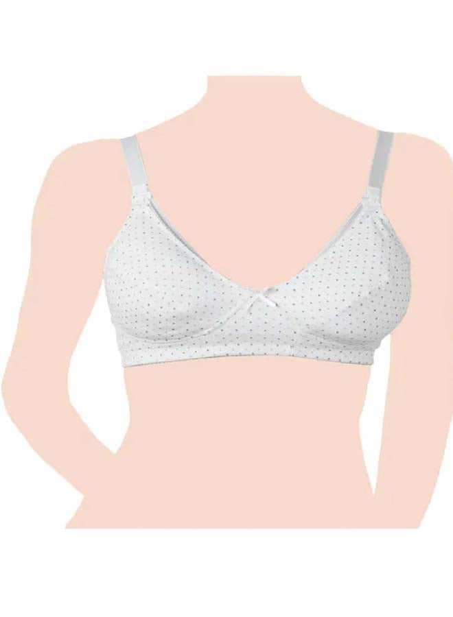 Chicco Microfibre Nursing Bra 3C, White - Image 1