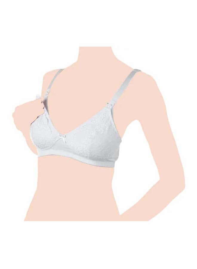 شيكو حمالة صدر قطنية قابلة للتمدد 4C، أبيض - Image 3