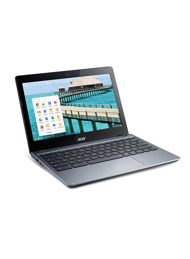 أيسر تم تجديده - كمبيوتر محمول Chromebook C720 (2015) بشاشة مقاس 11.6 بوصة، ومعالج Intel Celeron/الجيل الرابع/ذاكرة وصول عشوائي سعة 2 جيجابايت/محرك أقراص SSD سعة 16 جيجابايت/بطاقة رسومات مدمجة/نظام تشغيل Chrome  - Image 3