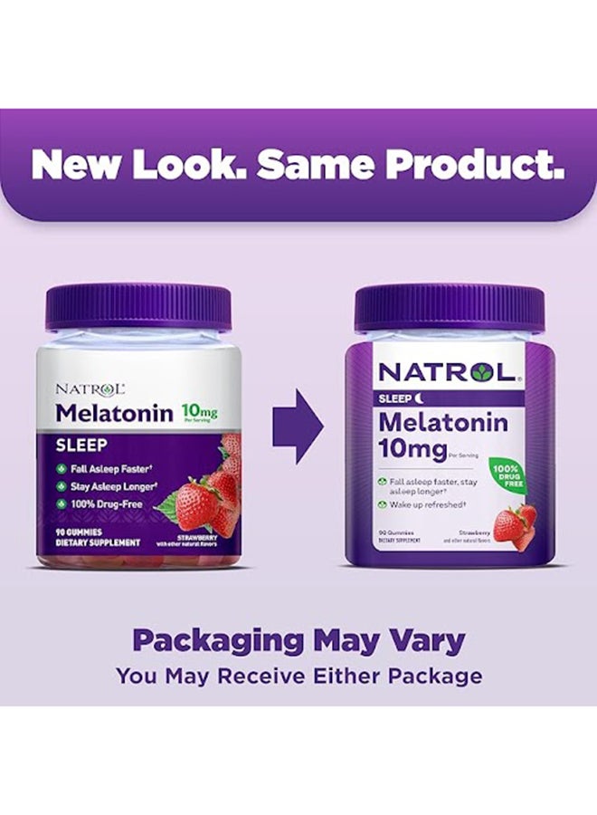 NATROL Melatonin Sleep 10mg Gummies 90s  - Image 2