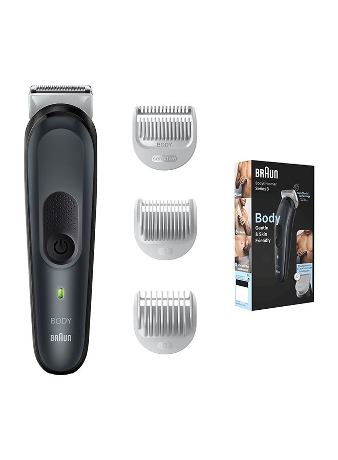 BRAUN Body Groomer Series 3 3340, Body Groomer For Men, Gentle Full-Body Manscaping Multicolor - Image 1