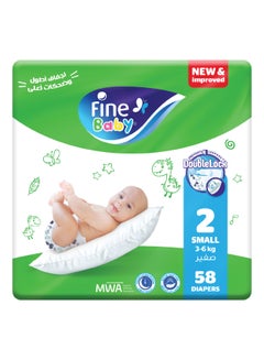 Diapers Double Lock Size Small 3-6 Kg - 58 Diaper - pnsku/N53367555A/45/_/1695627734/432f39e1-2f27-409c-94d8-79dad807a1aa