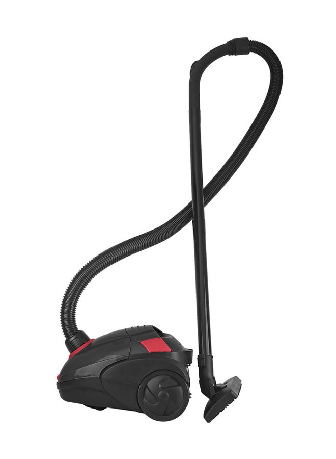 SONASHI - Canister Vacuum Cleaner | 2PC Plastic Insert Tube with Automatic Rewinding Wire | Lower Noise Design with Washable Cloth Dust Bag | Powerful Performance 1.5 L 1400 W SVC-9031 Black/Red - Image 1