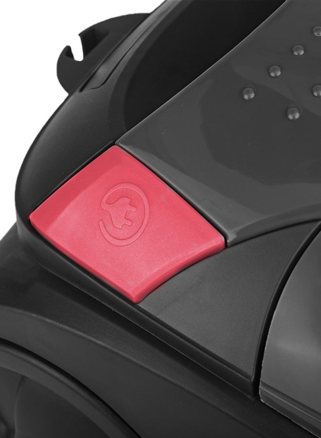 SONASHI - Canister Vacuum Cleaner | 2PC Plastic Insert Tube with Automatic Rewinding Wire | Lower Noise Design with Washable Cloth Dust Bag | Powerful Performance 1.5 L 1400 W SVC-9031 Black/Red - Image 1