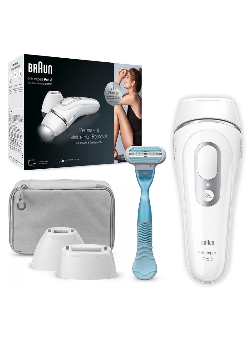 Braun Silk·expert Pro 3 – PL3121 Women’s IPL, At-Home Permanent Visible Hair Removal Multicolor - Image 1
