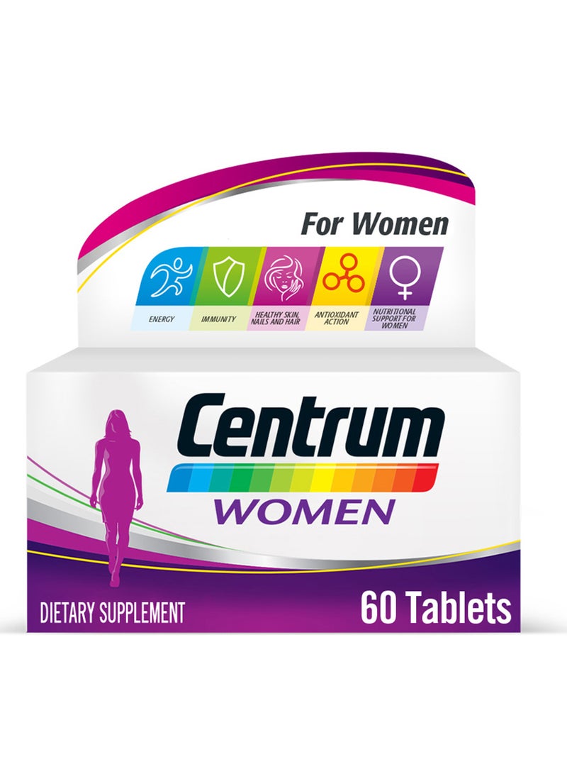 Centrum - Women Multivitamin, 60 Tablets - Image 1