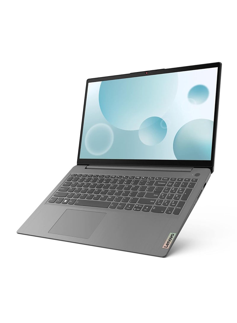 Lenovo - IdeaPad 3 15ITL6 (Upgraded Version) Laptop With 15.6-Inch FHD Display, Core i3 1115G4 Processor/12GB RAM/512GB SSD/Intel UHD Graphics/Windows 11 English/Arabic Arctic Grey - Image 1