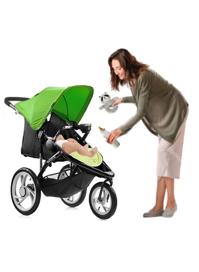 babytrend Jogger Stroller (0-25Kg) - Green  - Image 4