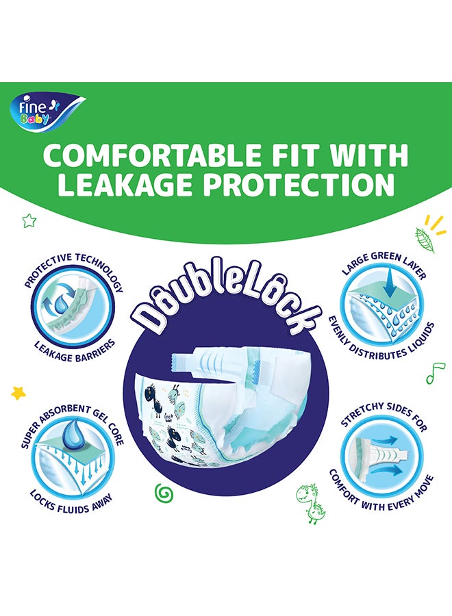 Fine Baby - Diapers Size 6 (16+ Kg) Junior, 54 Count - With The New Double Lock Leak Barriers - Image 1
