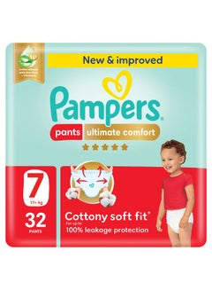 Premium Care Size 7 Extra Large Super Saver Pants Pack 32 Count