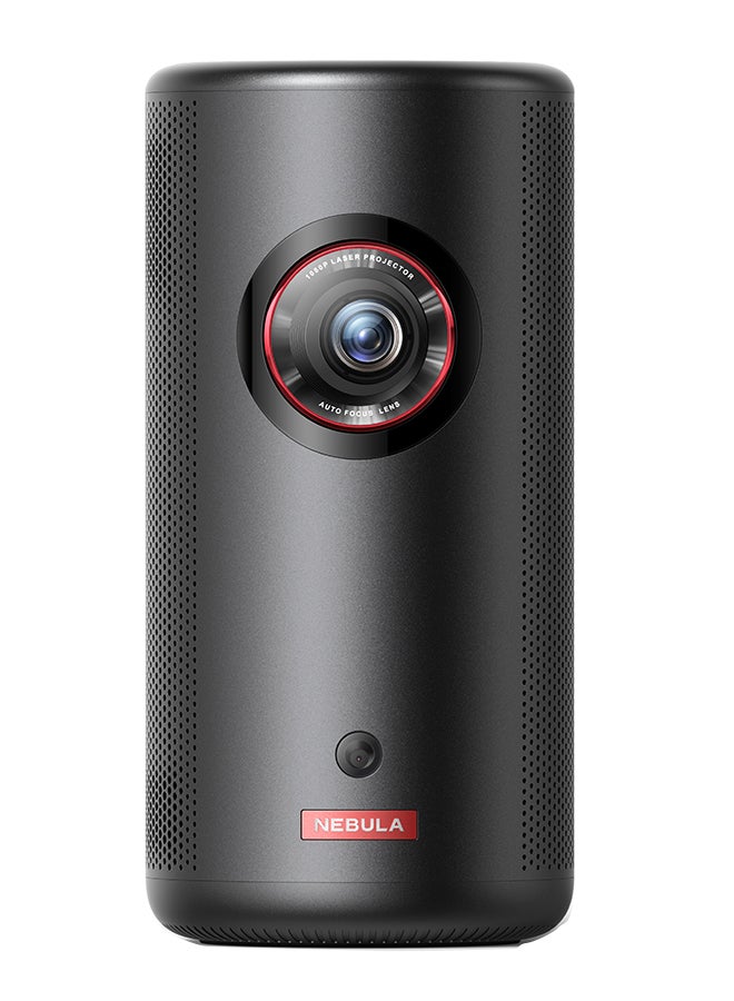 Nebula Anker Nebula Capsule 3 Laser 1080p, Smart, Wi-Fi, Mini Projector, Black, Portable Projector, Dolby Digital, Laser Projector, Autofocus, 120-Inch Picture, Built-in Battery, 2.5 Hours of Playtime D2426 Black  - Image 1