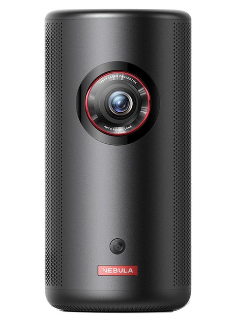 Anker Nebula Capsule 3 Laser 1080p, Smart, Wi-Fi, Mini Projector, Black, Portable Projector, Dolby Digital, Laser Projector, Autofocus, 120-Inch Picture, Built-in Battery, 2.5 Hours of Playtime D2426 Black