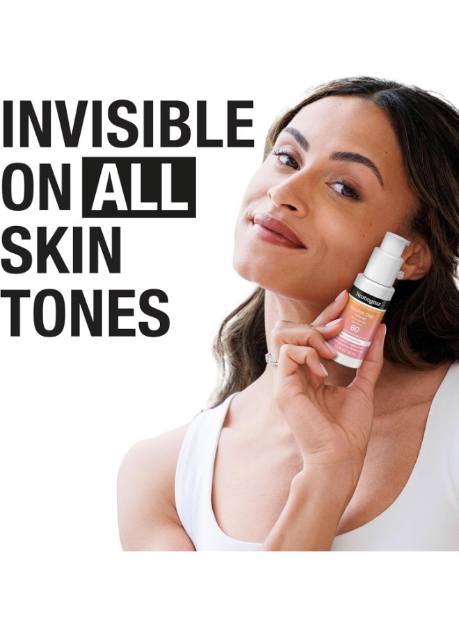 Neutrogena Invisible Daily Defense Face Serum Sunscreen, Spf 60 (1.7 Fl Oz) Packaging May Vary 1.7Fluid Ounce - Image 4
