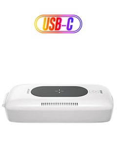 UV Sterilizer Box Multi-Function Cleaner Smart Phone Deep Sterilizing For Watches Jewelry Glasses White