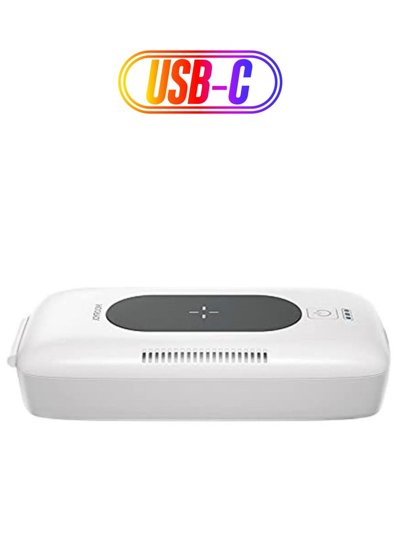 JOYROOM - UV Sterilizer Box Multi-Function Cleaner Smart Phone Deep Sterilizing For Watches Jewelry Glasses White - Image 1