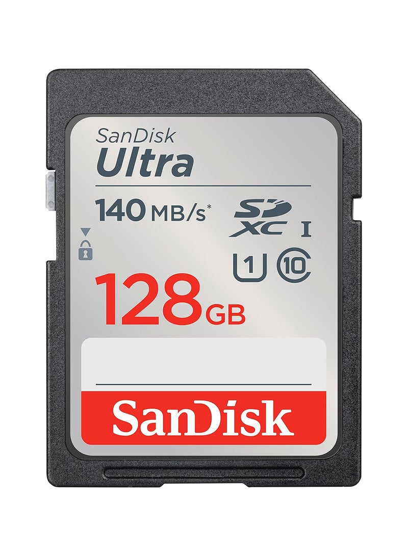سانديسك - سرعة بطاقة Ultra SDXC UHS-I تصل إلى 140 ميجابايت/ثانية و128.0 جيجابايت 128 GB - Image 1