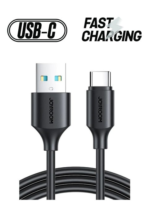 كابل بيانات 3A USB إلى USB C للشحن السريع بطول 1 متر