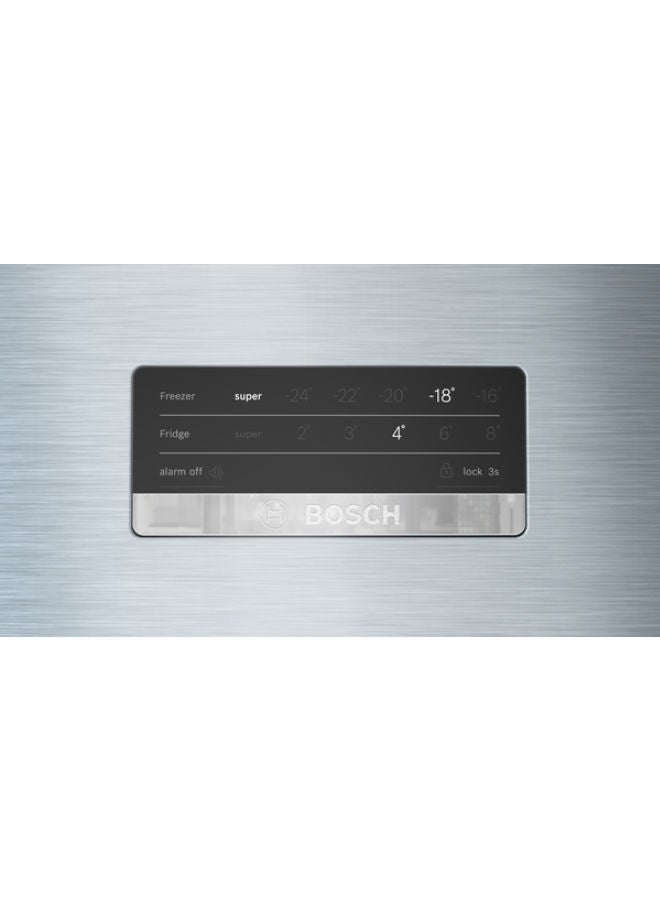 BOSCH Bosch Siri 4 No Frost Refrigerator, 522 Liters Stainless 522 L KDN56XI3E8 silver - Image 3