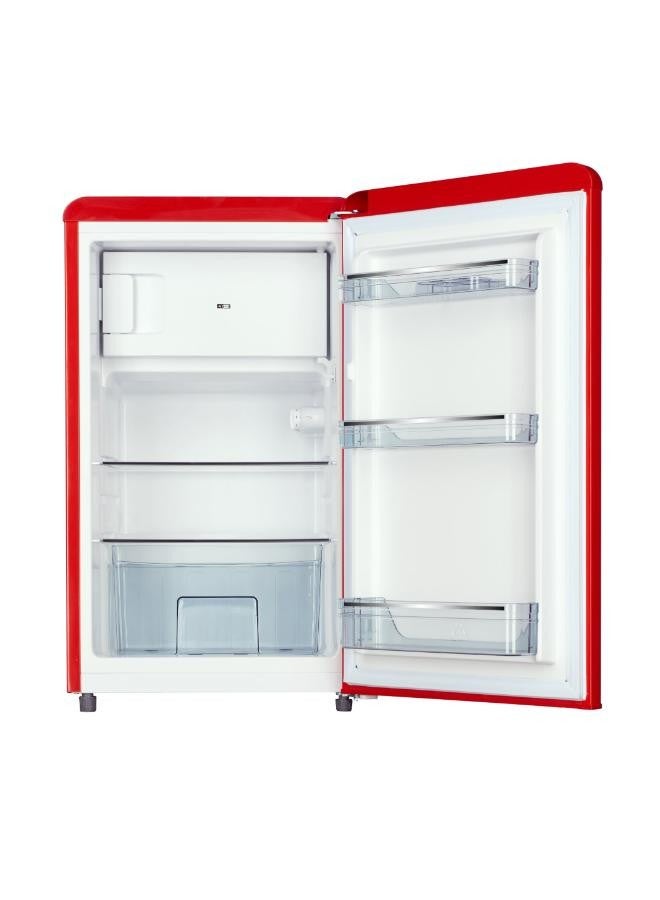 هوفر ثلاجة ريترو بباب واحد سعة 123 لترًا - Image 2