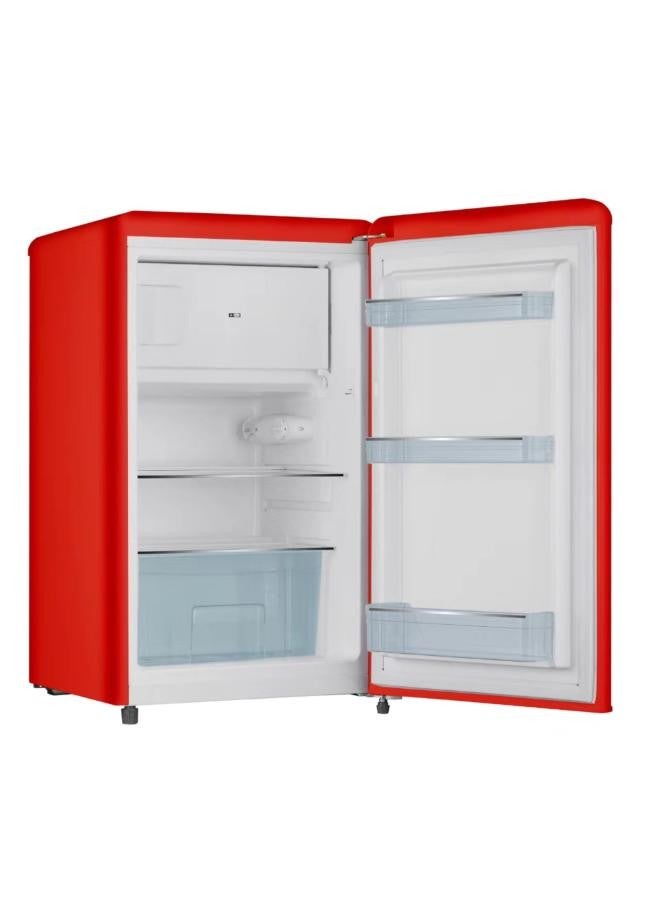 هوفر ثلاجة ريترو بباب واحد سعة 123 لترًا - Image 4