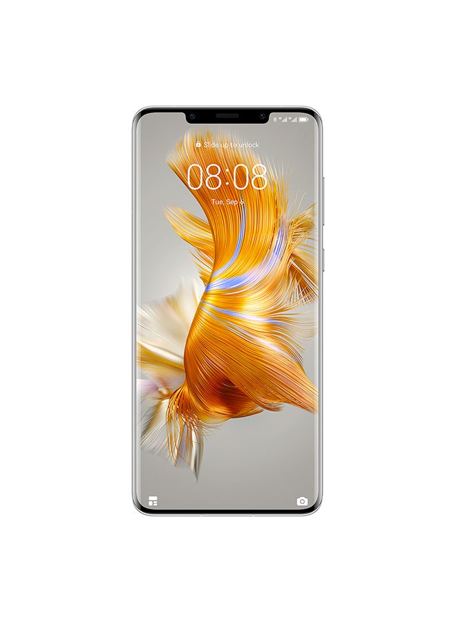 هواوي هاتف ميت 50 برو ثنائي الشريحة باللون الفضي وذاكرة الوصول العشوائي (RAM) سعة 8 جيجابايت وسعة 256 جيجابايت - إصدار الشرق الأوسط - Image 2