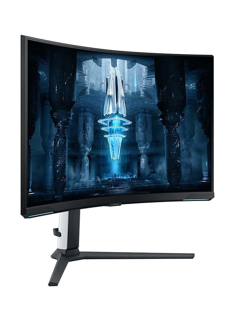 Samsung 32- inch Odyssey Neo G8 4K UHD 240Hz 1ms G-Sync 1000R Curved Gaming Monitor, Quantum HDR2000, AMD FreeSync Premium Pro, Matte Display, Ultrawide Game View, DisplayPort, HDMI LS32BG850NMXUE Black - Image 4