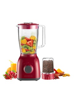 2-In-1 Juicer Blender Chopper Set 1.8 L OMSB2362N, 650W Powerful Motor With 2 Speed Setting And Pulse, Transparent And Unbreakable Jars With Stainless Steel Blade, Grinder Attachment 1.8 L 650 W OMSB2362N Red - pnsku/N53371874A/45/_/1733653988/14b9b2f2-26cc-4043-8a9e-11d8d88b6da2