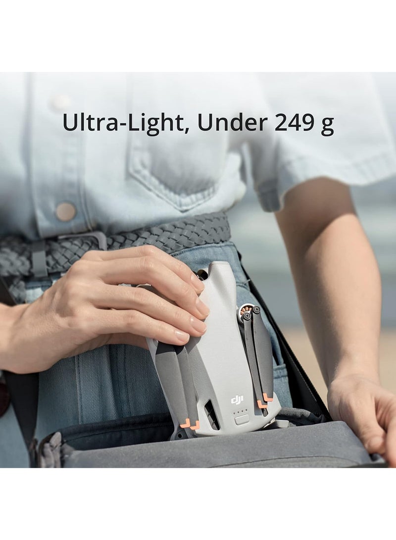 dji - Mini 3 Fly More Combo Plus Lightweight And Foldable Mini Camera Drone MOIAT Certified - UAE Version With Official Warranty Support - Image 1