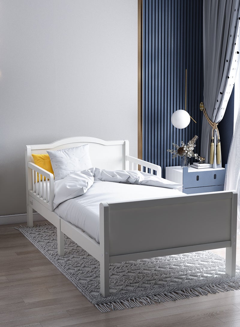 Moon Wooden Toddler Bed 143x73x60 Cm 3 To 12 Years  - Image 5