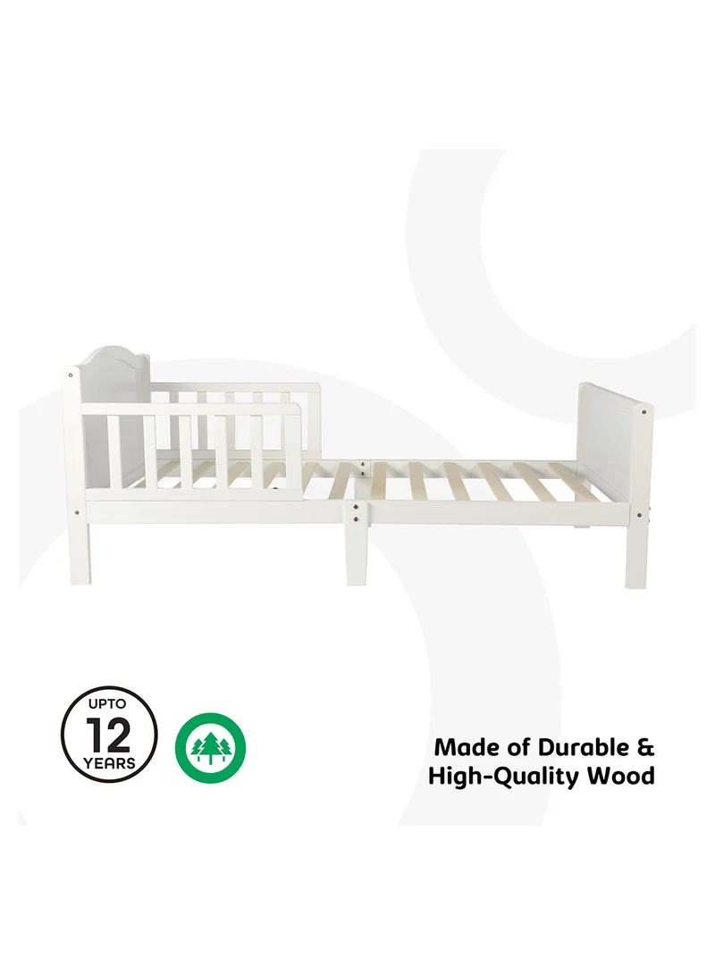 Moon Wooden Toddler Bed 143x73x60 Cm 3 To 12 Years