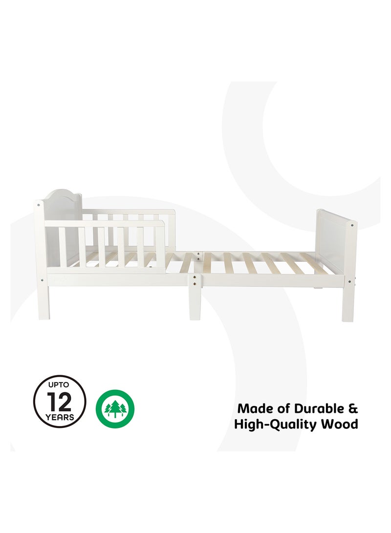 Moon Wooden Toddler Bed 143x73x60 Cm 3 To 12 Years  - Image 2