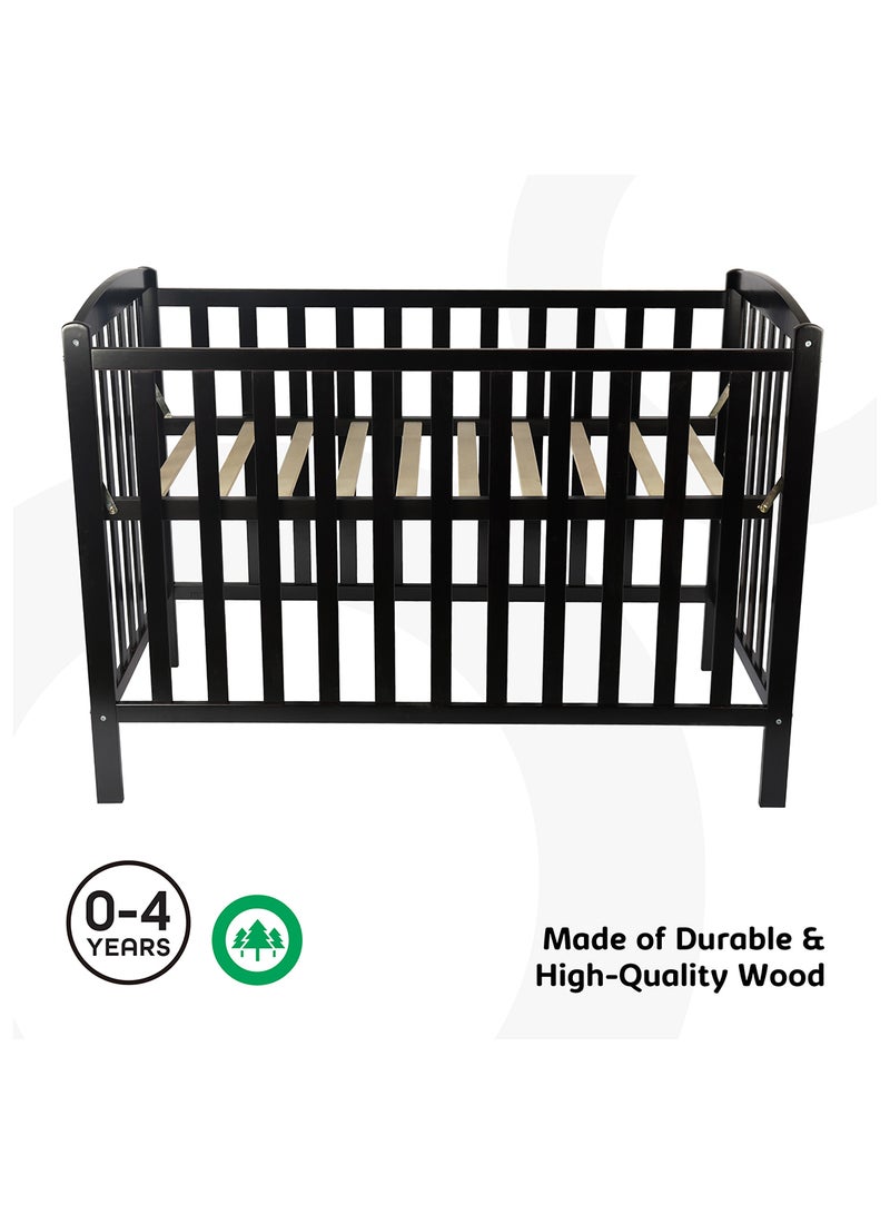 Moon Wooden Window Crib 129x69x96 Cm 0 To 4 Years  - Image 2