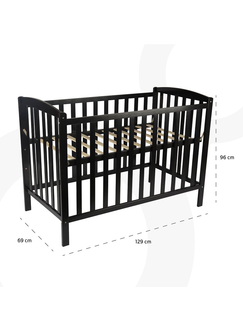 Moon Wooden Window Crib 129x69x96 Cm 0 To 4 Years  - Image 4