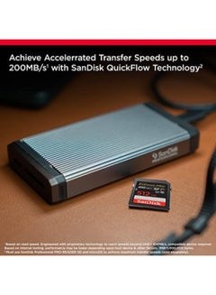 Sandisk 512 GB Extreme Pro SD UHS I Card for 4K Video for DSLR and Mirrorless Cameras 200MB/s Read & 140MB/s Write, Lifetime Warranty SDSDXXD-512G-GN4IN 512 GB  - Image 2