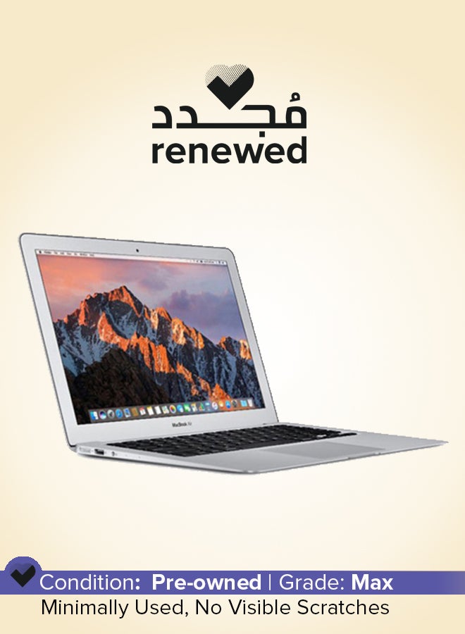 Apple Renewed - MacBook Air A1466 (2015) Laptop With 13-Inch Full HD Display, Core i5 Processor/Dual Core/4GB RAM/128GB SSD/macOS English Silver  - Image 1
