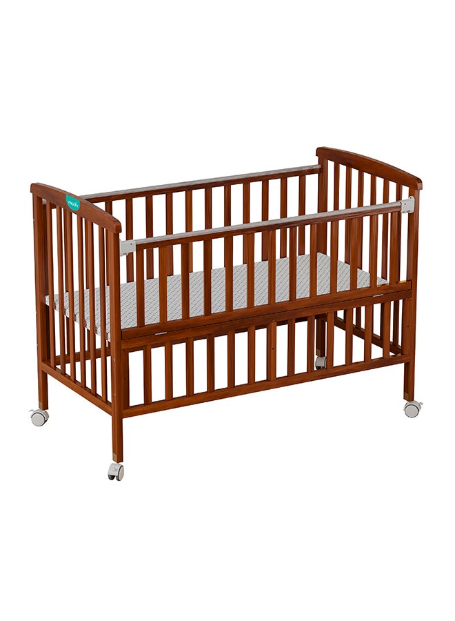 Moon - Wooden Portable Crib 129x69x96 Cm 0 To 4 Years - Image 1