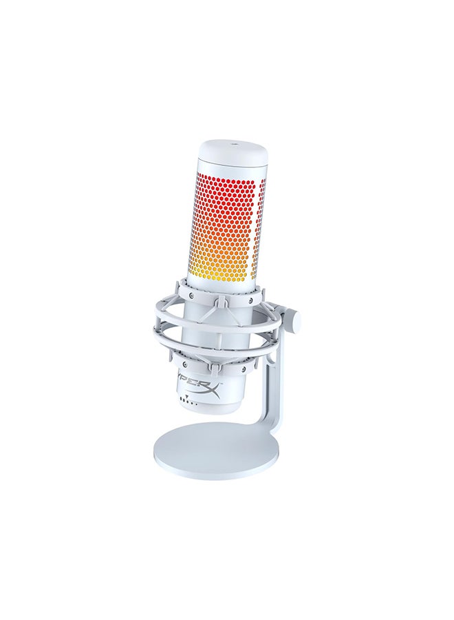HYPERX - QuadCast S - RGB USB Condenser Microphone For PC, PS4 And Mac, Anti-Vibration Shock Mount, Four Polar Patterns, Pop Filter, Gaming, Streaming, Podcasts, Twitch, YouTube And Discord - Image 1