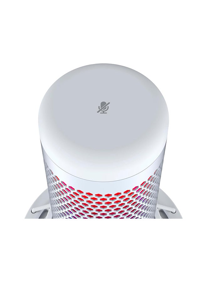 HYPERX - QuadCast S - RGB USB Condenser Microphone For PC, PS4 And Mac, Anti-Vibration Shock Mount, Four Polar Patterns, Pop Filter, Gaming, Streaming, Podcasts, Twitch, YouTube And Discord - Image 1