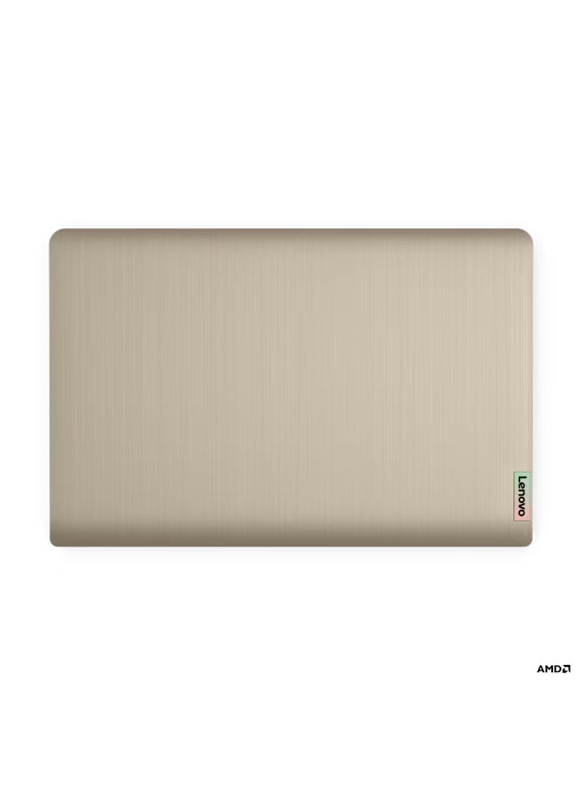 Lenovo IdeaPad 3 15ALC6  (Upgraded Version) Laptop With 15.6-Inch Full HD Display, AMD Ryzen 7 5700U Processor / 8GB RAM / 512GB SSD/ DOS(Without Windows) / AMD Radeon Graphics / Arabic Sand Arabic Sand Arabic Sand  - Image 4