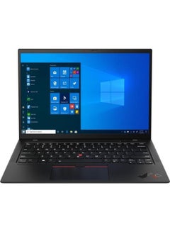 لينوفو ThinkPad X 1 Carbon Gen 9 20XW004RUS كمبيوتر محمول بشاشة لمس 14 بوصة WUXGA 1920 x 1200 Intel Core i7-1185G7 Quadcore 16 GB RAM 512 GB SSD Windows 10 Pro  - Image 1