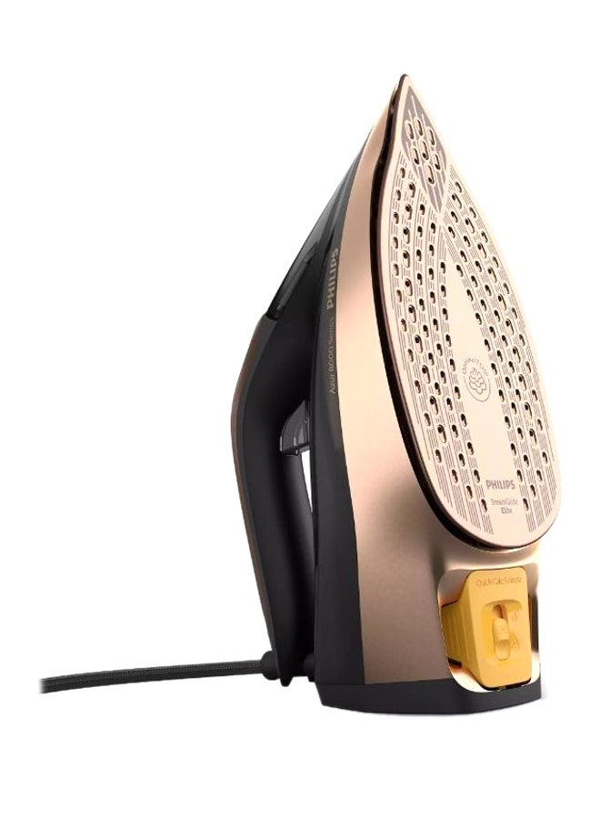 Philips Steam Iron Series 8000 - 80g/min Continuous Steam, 350 ml 3000 W DST8041/86 Gold/Black - Image 2