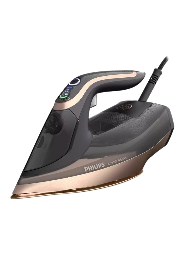 Philips Steam Iron Series 8000 - 80g/min Continuous Steam, 350 ml 3000 W DST8041/86 Gold/Black - Image 1